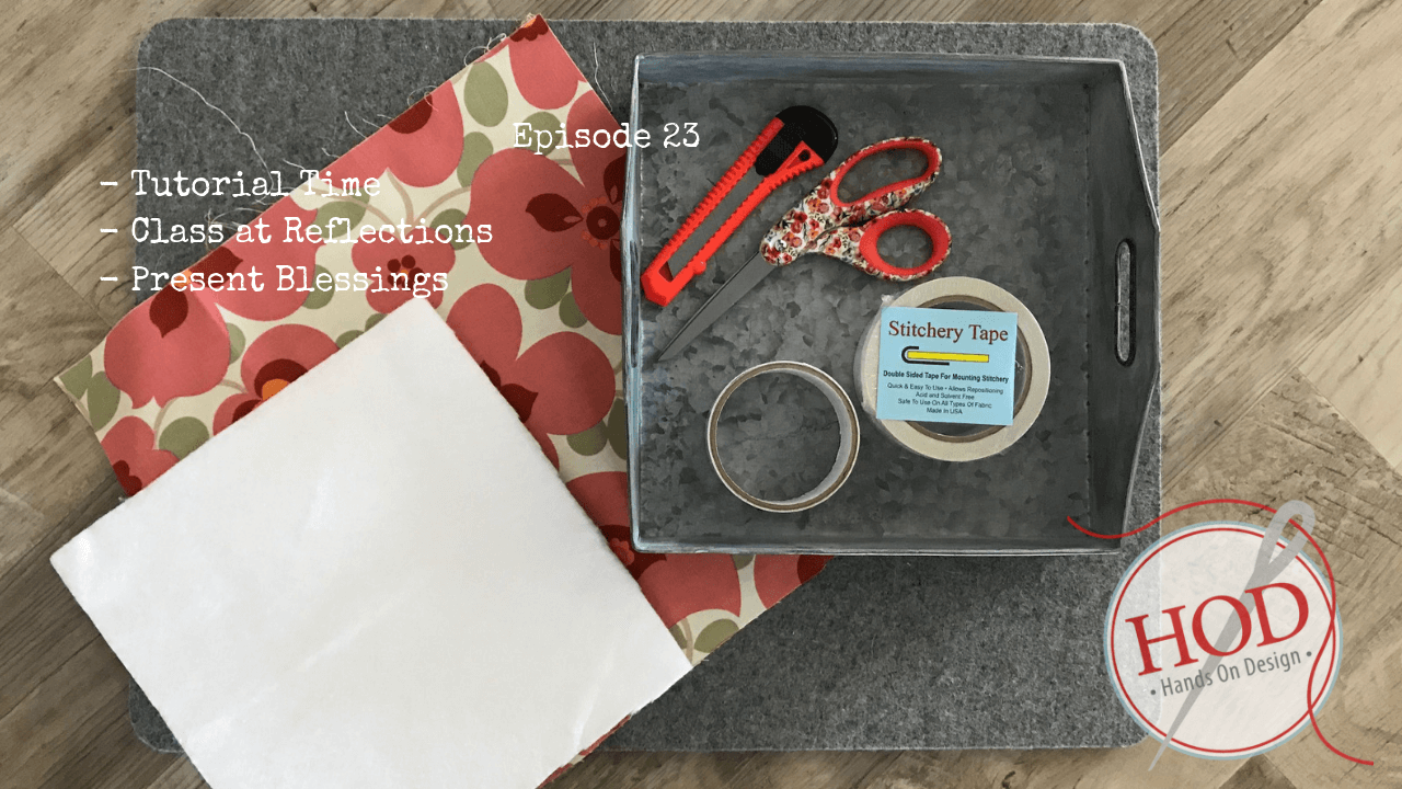 Flosstube Tutorial Time Fabric Framing Hands On Design