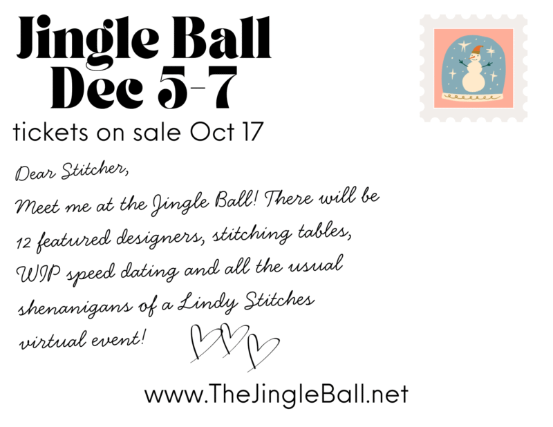 JINGLE BALL POSTCARD