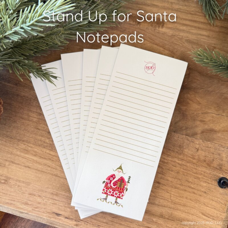 STAND UP FOR SANTA SCRATCH PAD